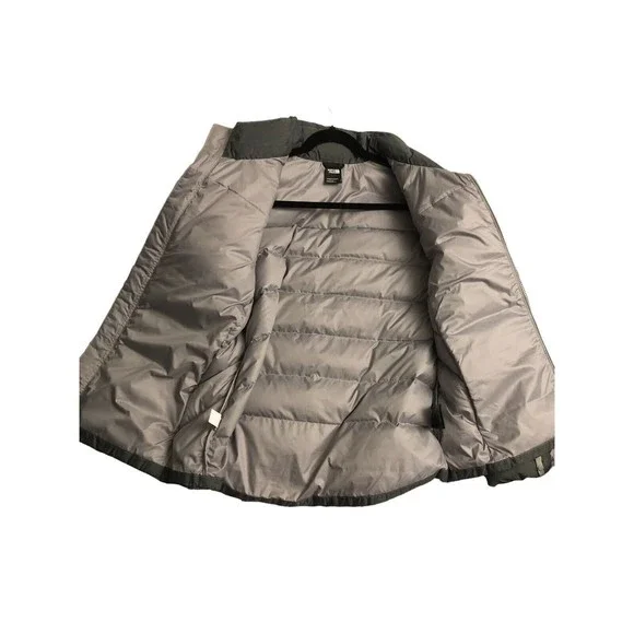 The North Face Women Flare 2 II Puffer 550 Down Packable Jacket Grey Large New - Picture 5 of 7